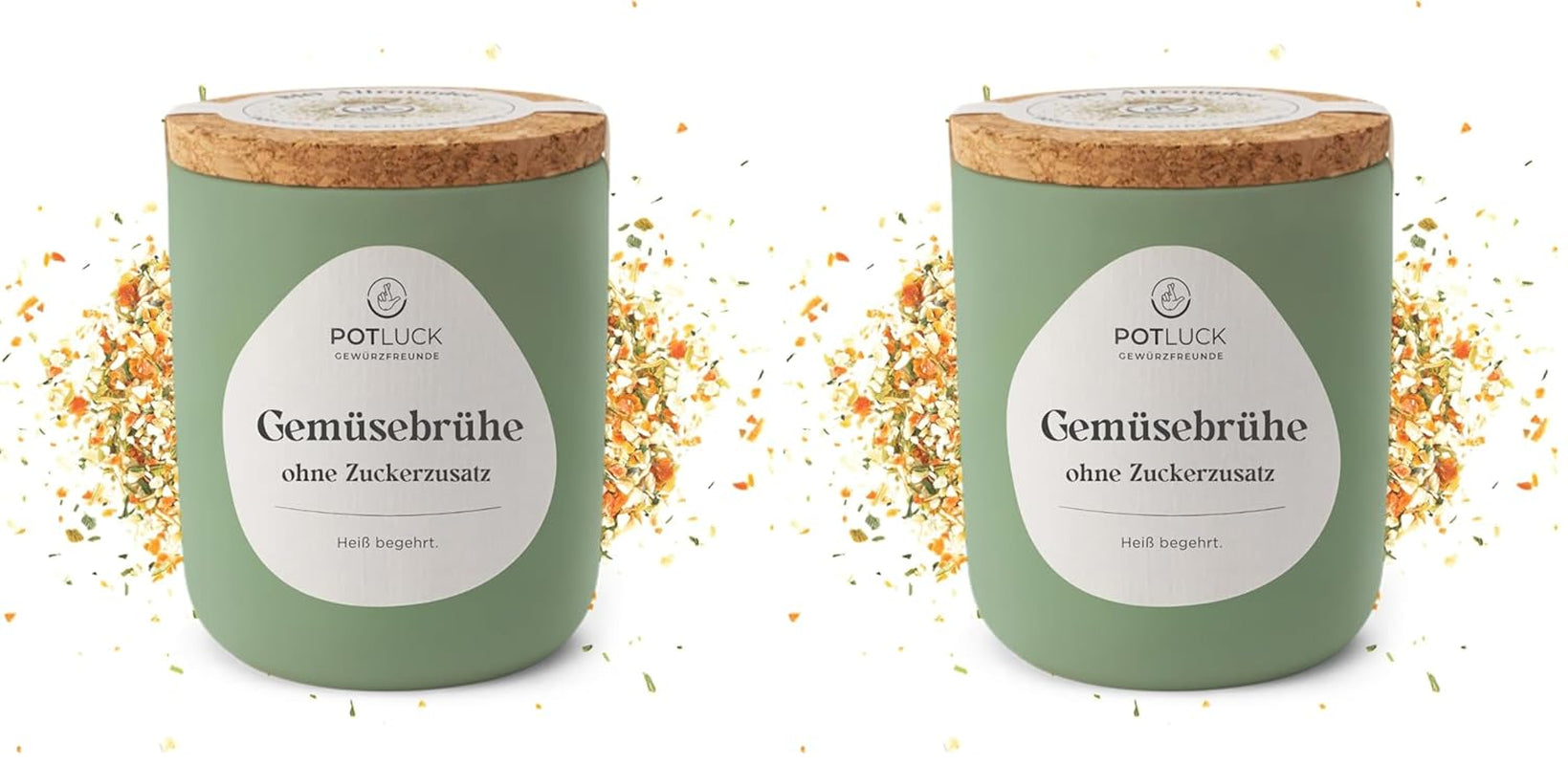 Potluk | Ogłuszająca Przyprawa | Gewürzzubereitung im Keramiktopf | 60 g | Wegańskie, bezglutenowe i z naturalnymi składnikami