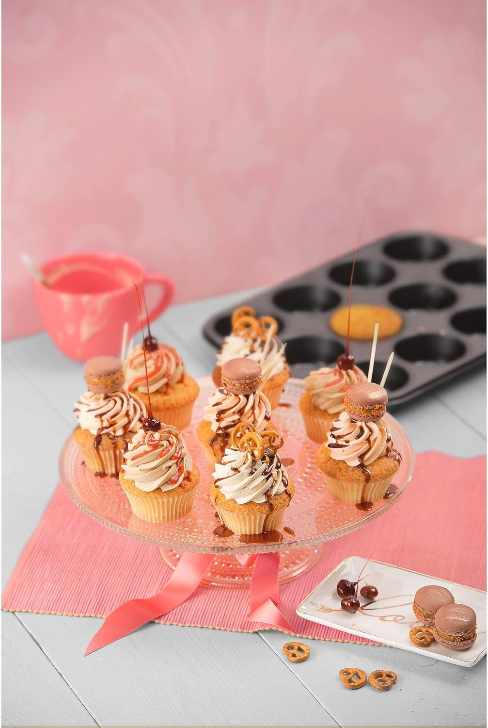 ORYGINALNY KAISER Inspiracja Muffinform Blech Für 12 Muffins & Classic Backform Kastenform 30Cm X 11Cm X 8Cm Formy i blachy do pieczenia Naty Shop