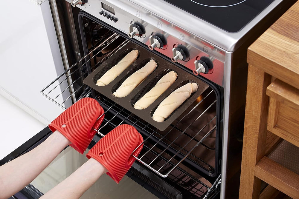 Zestaw Lékué-Brotbackset, silikon, brązowy, 30 x 25 x 15 cm (3000085SURM017)