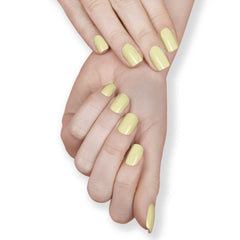 ANNY Nail Polish - Wysokiej jakości, trwały, odporny na odpryski i szybkoschnący kolorowy lakier do paznokci, kolor: Lemon Talk - 15 ml