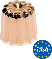 Formy do pieczenia, miedź, 17,5 x 6 x 6 cm, 3 sztuki Formy i blachy do pieczenia Naty Shop