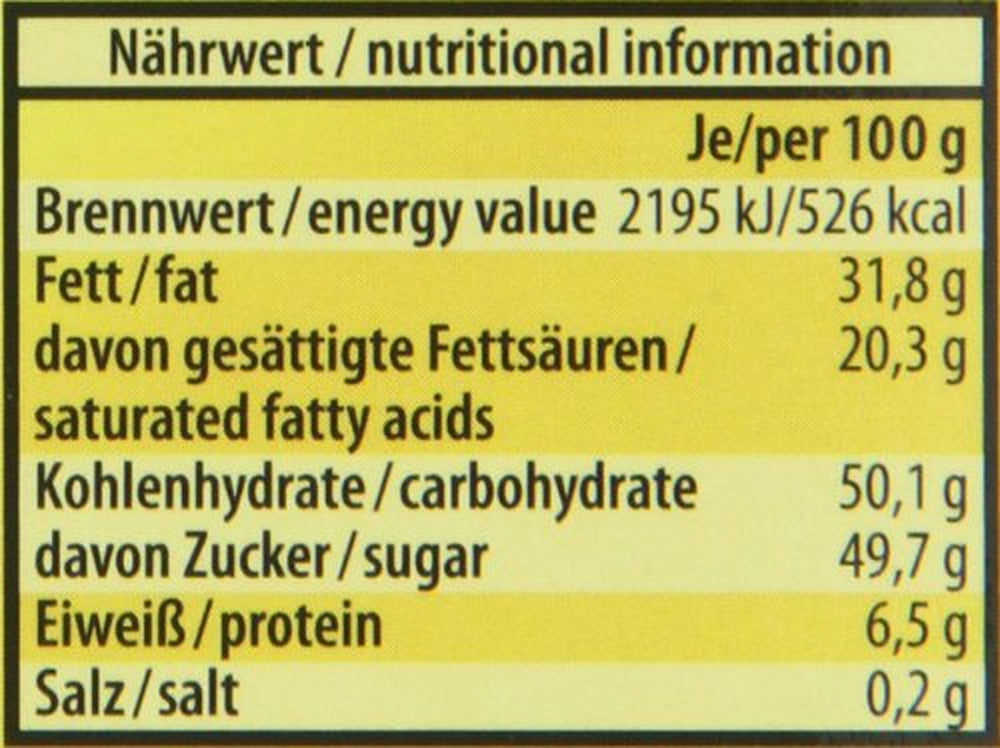Verpoorten Czekoladowe Nadzienie Jajeczno-Truflowe 100g (2 szt. w opakowaniu)