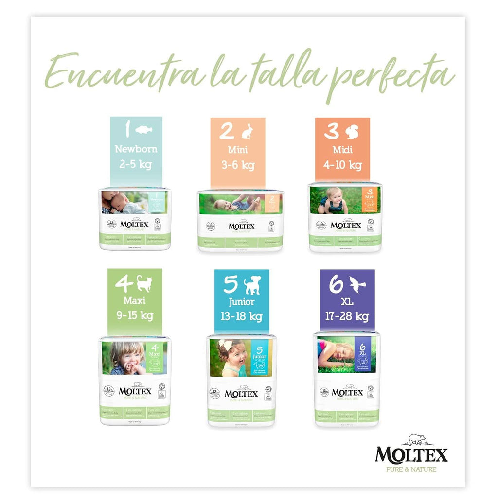 Scutece ecologice, alb cu design imprimat, diverse marimi Mama si Copilul Naty Shop