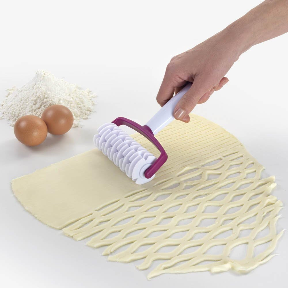 Metaltex Teigrolle, 18x7cm, biały