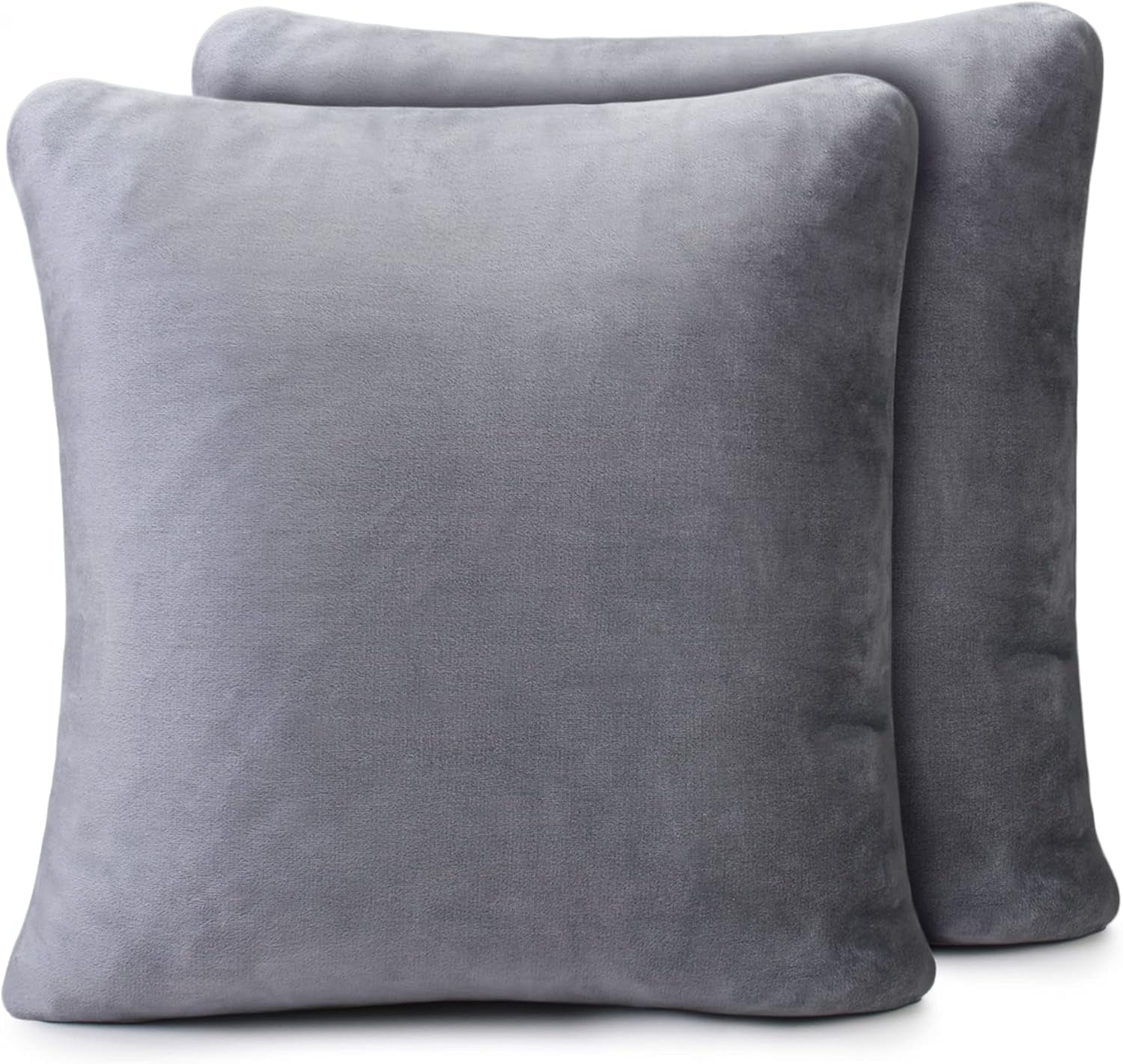 Amago - Wygodny koc o wyglądzie kaszmiru, 220 x 240 cm - antracyt Łóżka i koce Amago Antracyt Poszewka na poduszkę 50 x 50 cm, 2 sztuki