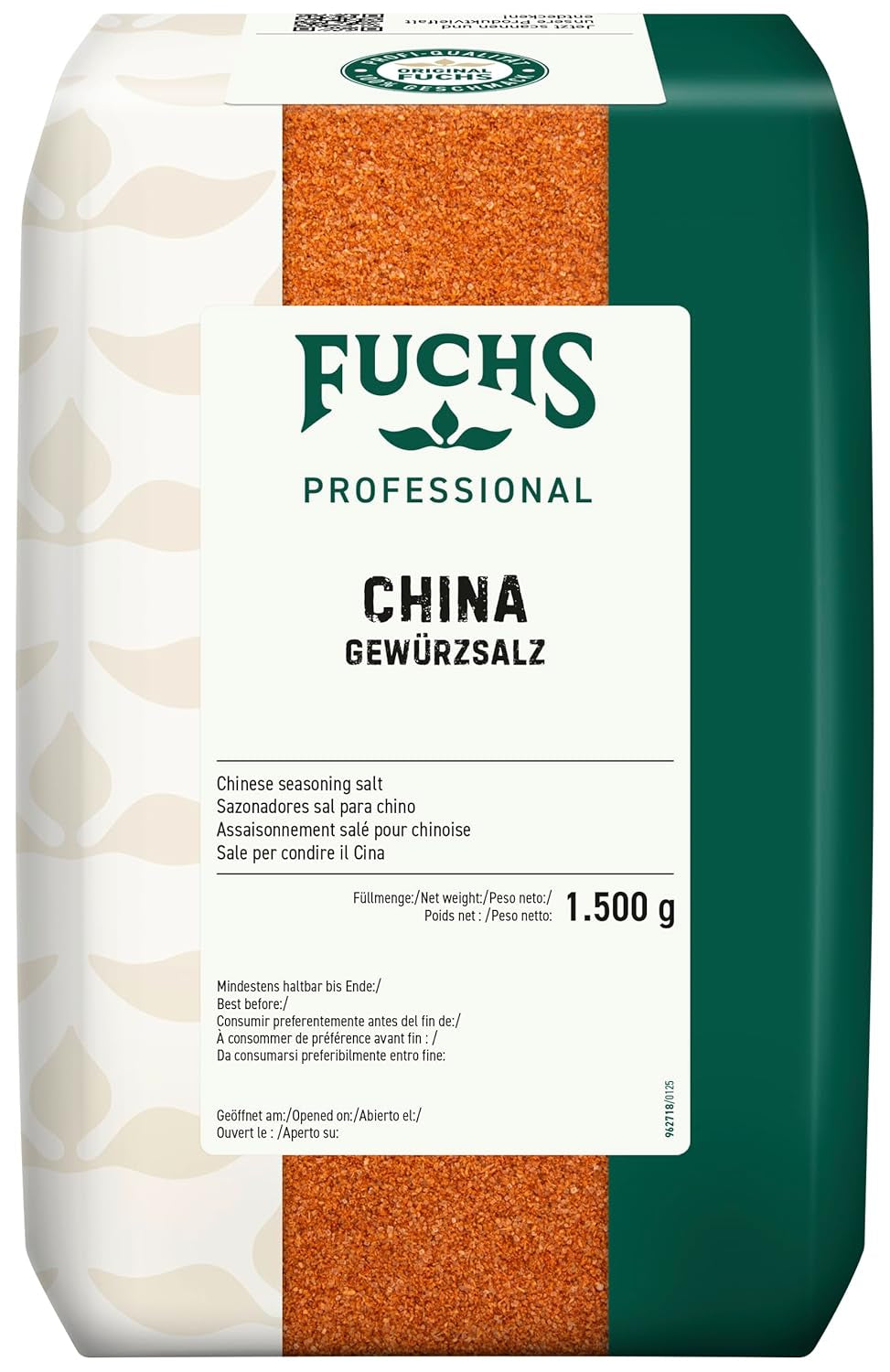 - Chiny Gewürzsalz | Vielseitig einsetzbares asiatisches Gewürz | Kein Salzen mehr erforderlich | Profi-Qualität für Großverbraucher | Worek nadający się do recyklingu 1,5 kg