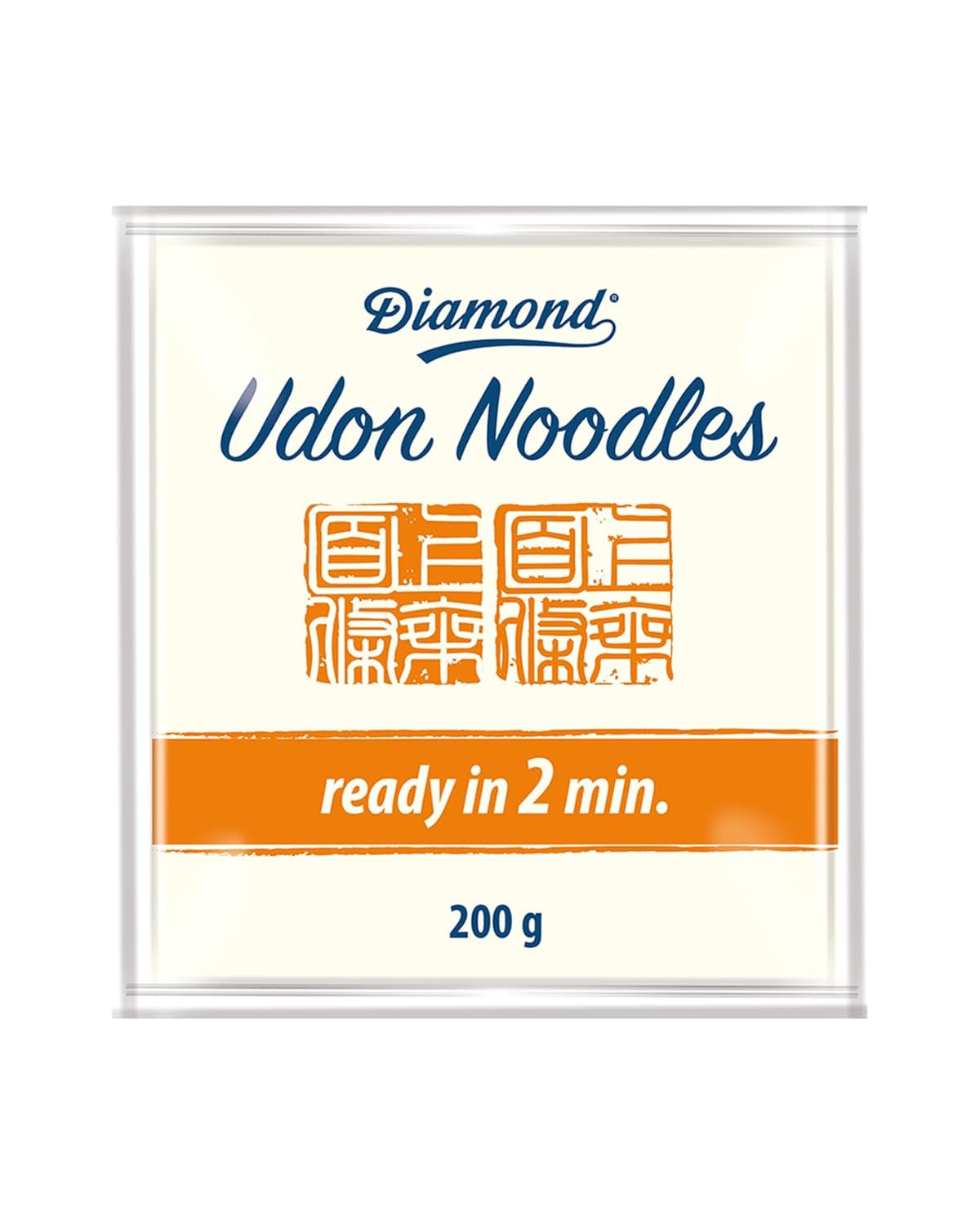 Makaron udon DIAMOND, szybkie i proste przygotowanie, wegetariańskie, wegańskie - 1 x 200 g