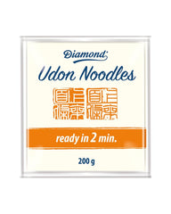 Makaron udon DIAMOND, szybkie i proste przygotowanie, wegetariańskie, wegańskie - 1 x 200 g