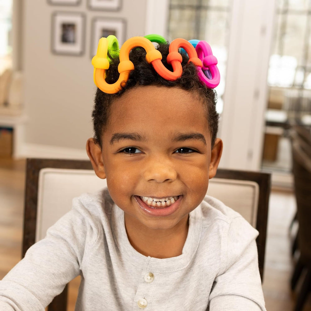 Fat Brain Toys Plip Links - Plip Links - Neues Bauen & Bauen für Kinder von 3 bis 12 Jahren