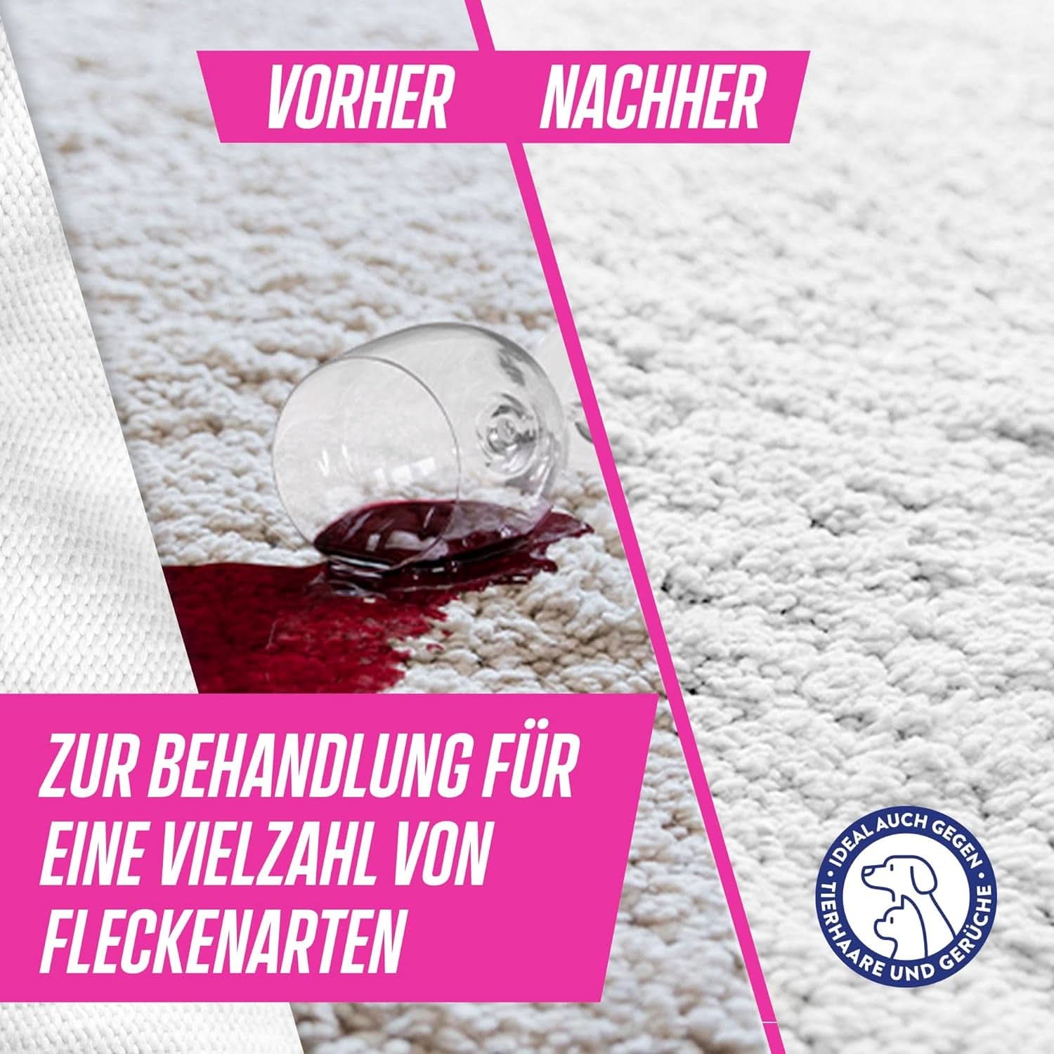 Vanish Oxi Action Multi - Odplamiacz do tekstyliów w sprayu - 660 ml - Detergent do tekstyliów do dywanów i tapicerki - przeciw brudowi i zapachowi moczu Naty Shop