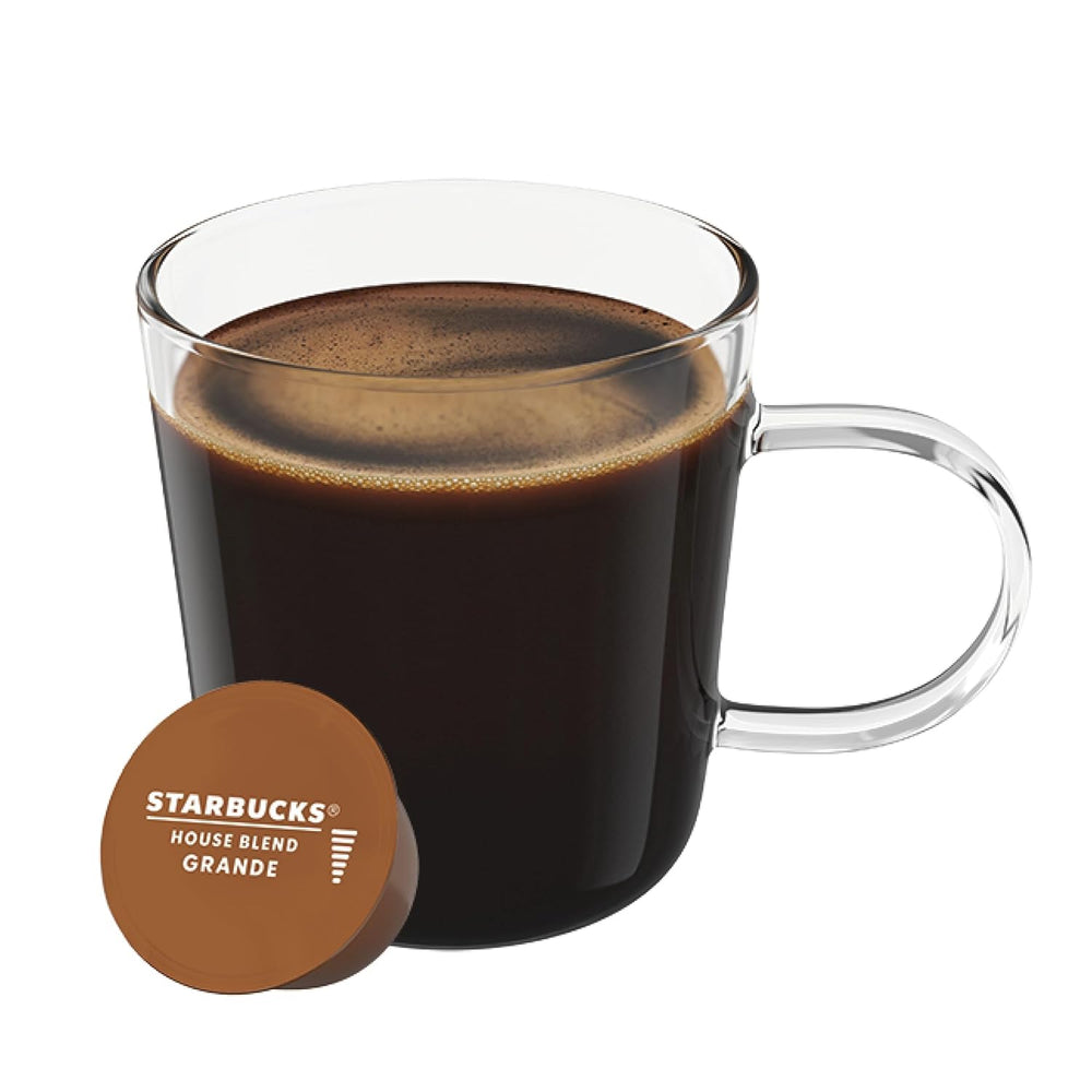 STARBUCKS House Blend by Nescafé Dolce Gusto, Mittlere Röstung, Kaffeekapseln 6 x 12 (72 Kapseln)