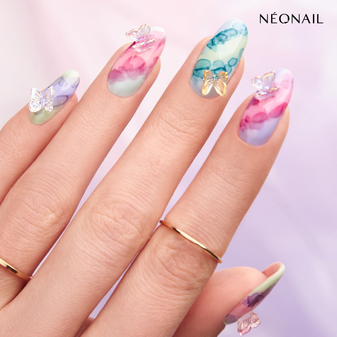 NÉONAIL Nageldekoration 3D Nail Art Schmetterlinge - Nail Charms - Nägel Selber Machen - Nails - Nageldesign Accessories - Nailart - Nail Art Zubehör - Nagel Deko - Nagelschmuck - Mehrfarbig