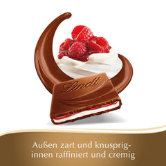 Lindt Chocolate Creation Malinowa Panna Cotta, Prezent Czekoladowy, Tabliczka Czekolady, 150g (5 sztuk)