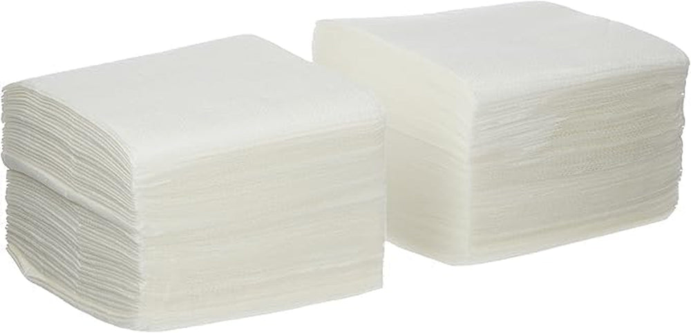 , Șervețel de cocktail din hârtie, 1/4-fold, dantelă, 150 șervețele, alb