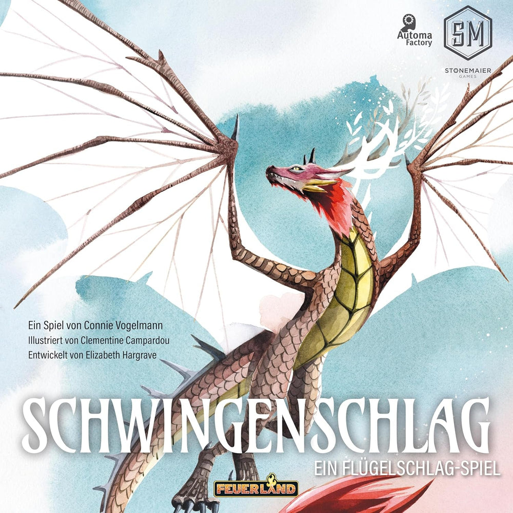 Feuerland Spiele 31032 Wingspan - Din lumea jocului Wingspan, verde
