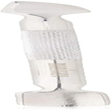 Împingător de cuticule și curățător de unghii, instrument profesional pentru manichiură/pedichiură, cu capete duble, oțel inoxidabil, perfect pentru cuticulele crescute excesiv, curăță sub/în jurul unghiei, îndepărtează oja