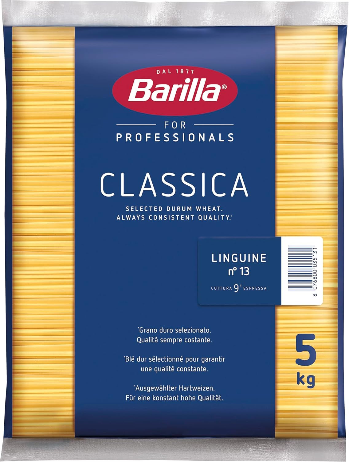 Barilla Makaron Pszenny Durum Bavette nr 13 – 5 kg