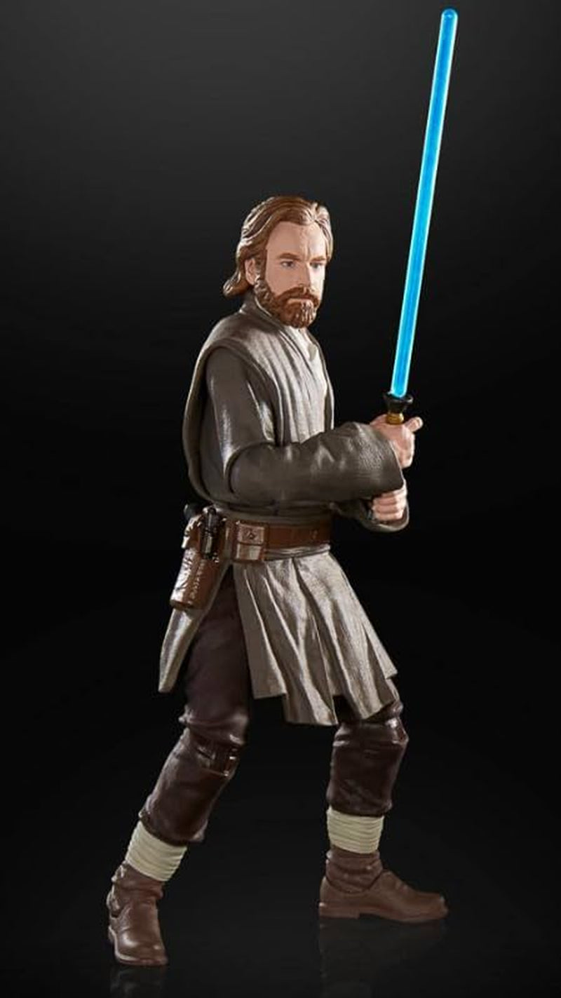 Star Wars Hasbro Star WarBlack Series Obi-Wan Kenobi (Jabiim), 15 cm duża figurka Obi-Wan Kenobi, Multi, F7098 Figurki Naty Shop