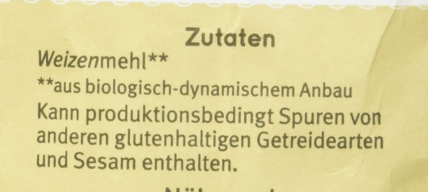 Mąka pszenna Hof typ 550 Demeter, 1 kg