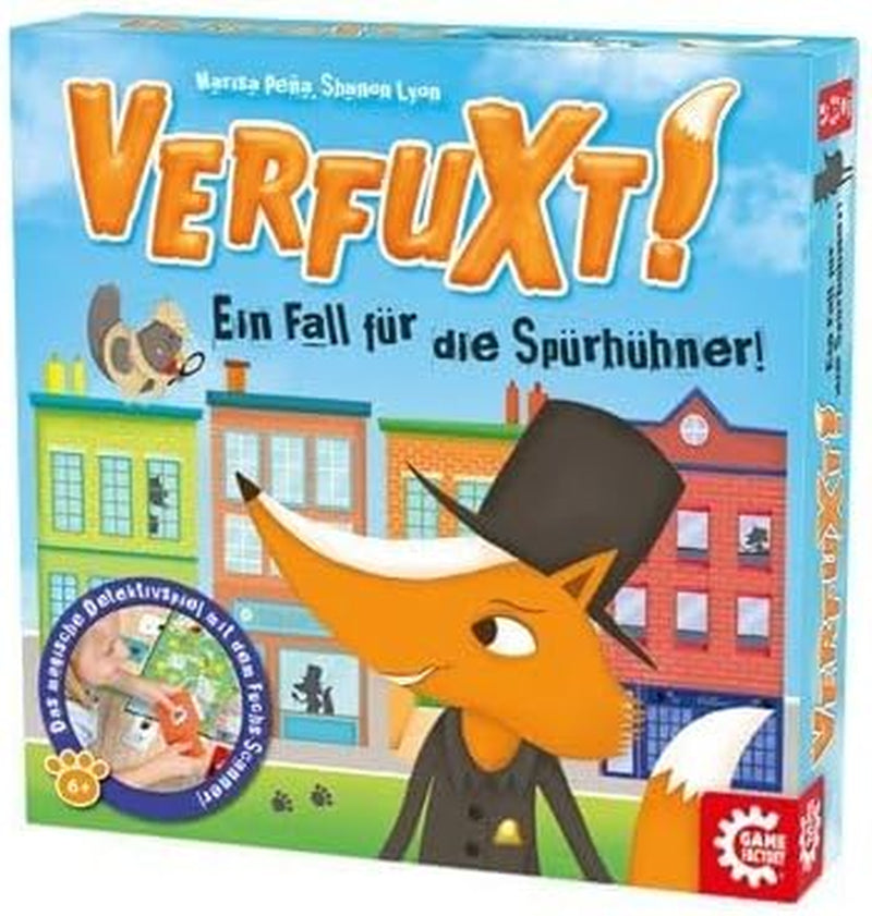 Game Factory 646255 Verfuxt, gra detektywistyczna dla dzieci w wieku 6+, gra dla dzieci