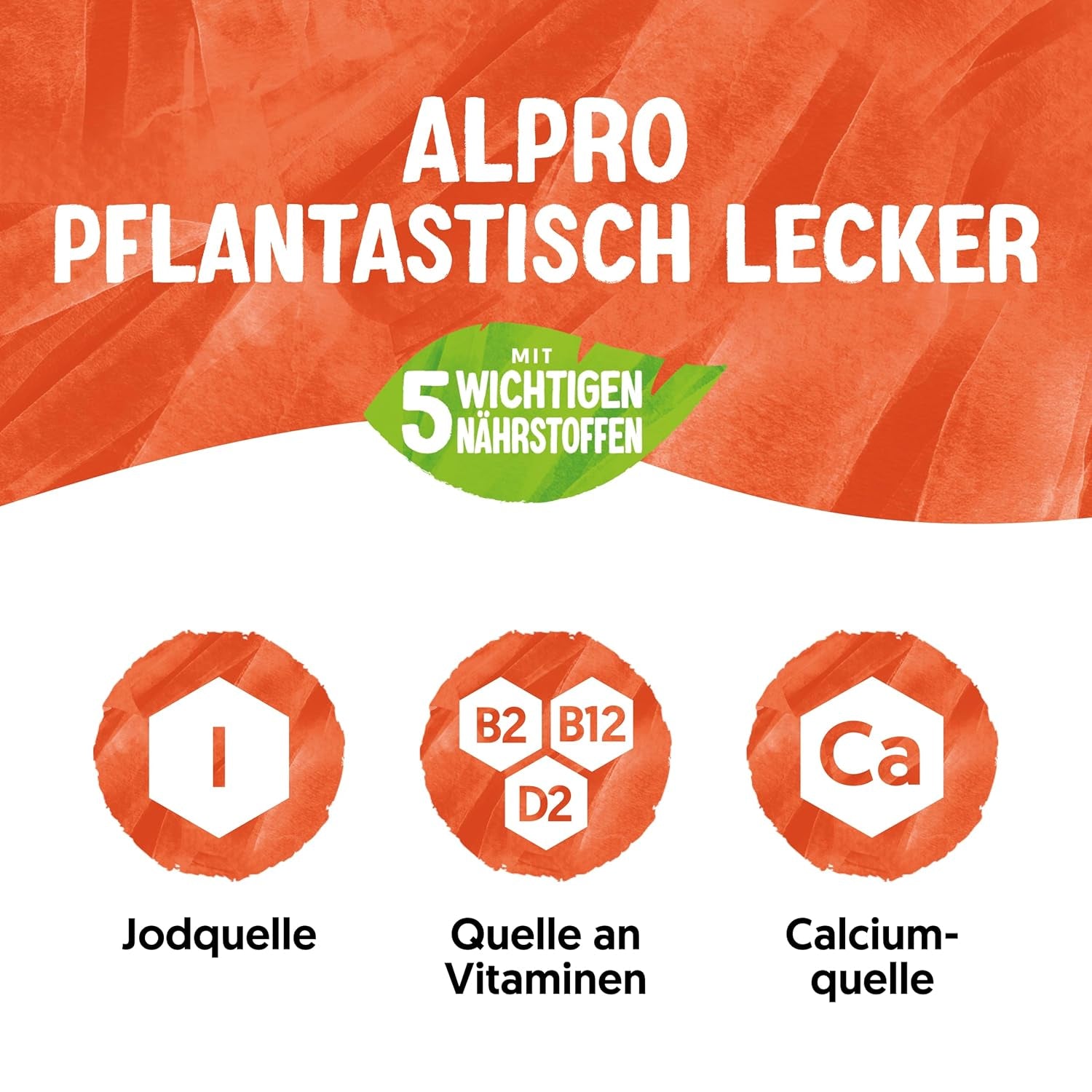 Alpro Sojadrink – Vegan und milchfrei – Von Natur aus laktosefrei und fettarm – Rich an pflanzlichen Proteinen, inhalt Calcium und Vitamine – 8 x 1 L – Haltbar
