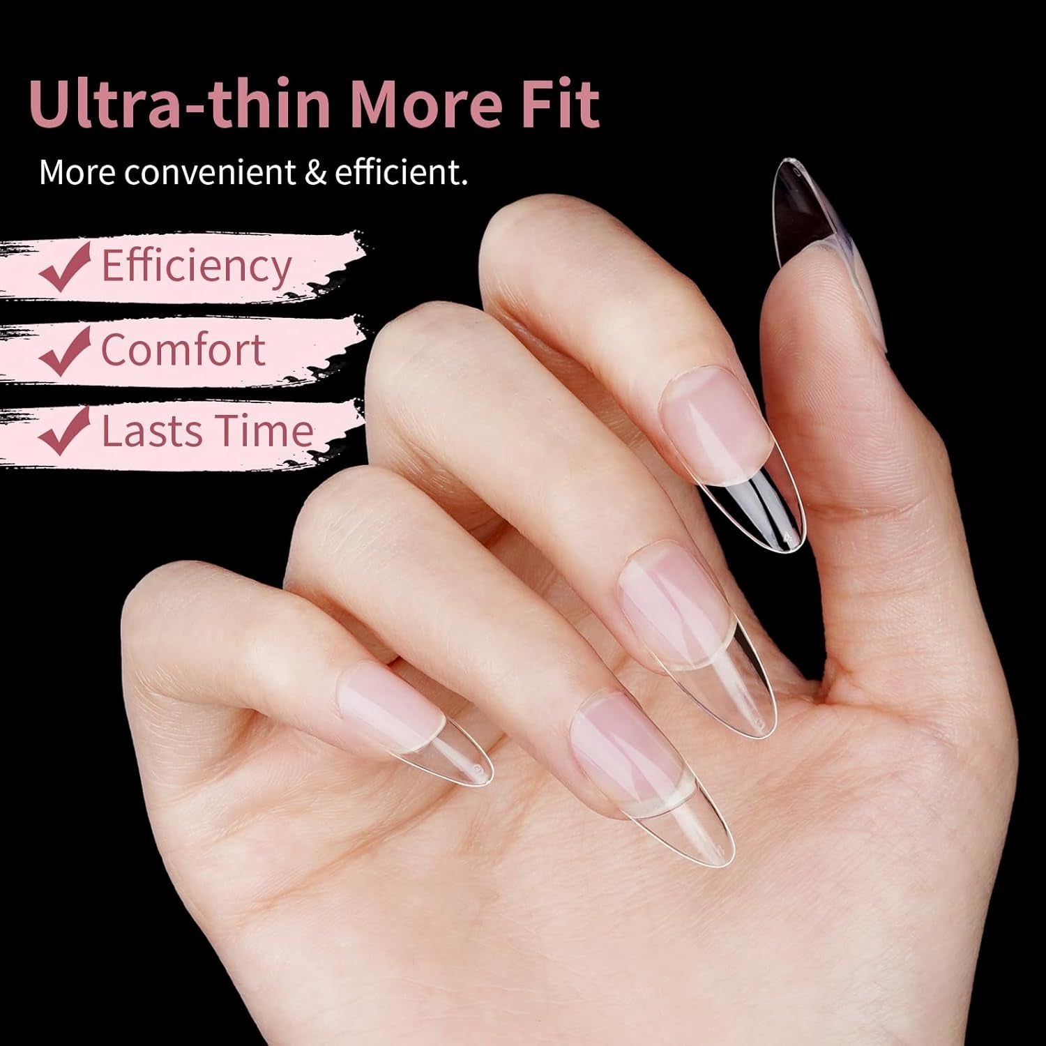 Unghii scurte cu acoperire completă, 120 bucăți, vârfuri de unghii scurte cu formă de migdale, gel moale, vârfuri de unghii scurte cu formă de migdale, 12 dimensiuni, vârfuri de unghii scurte preformate semi-mate pentru unghii cu gel