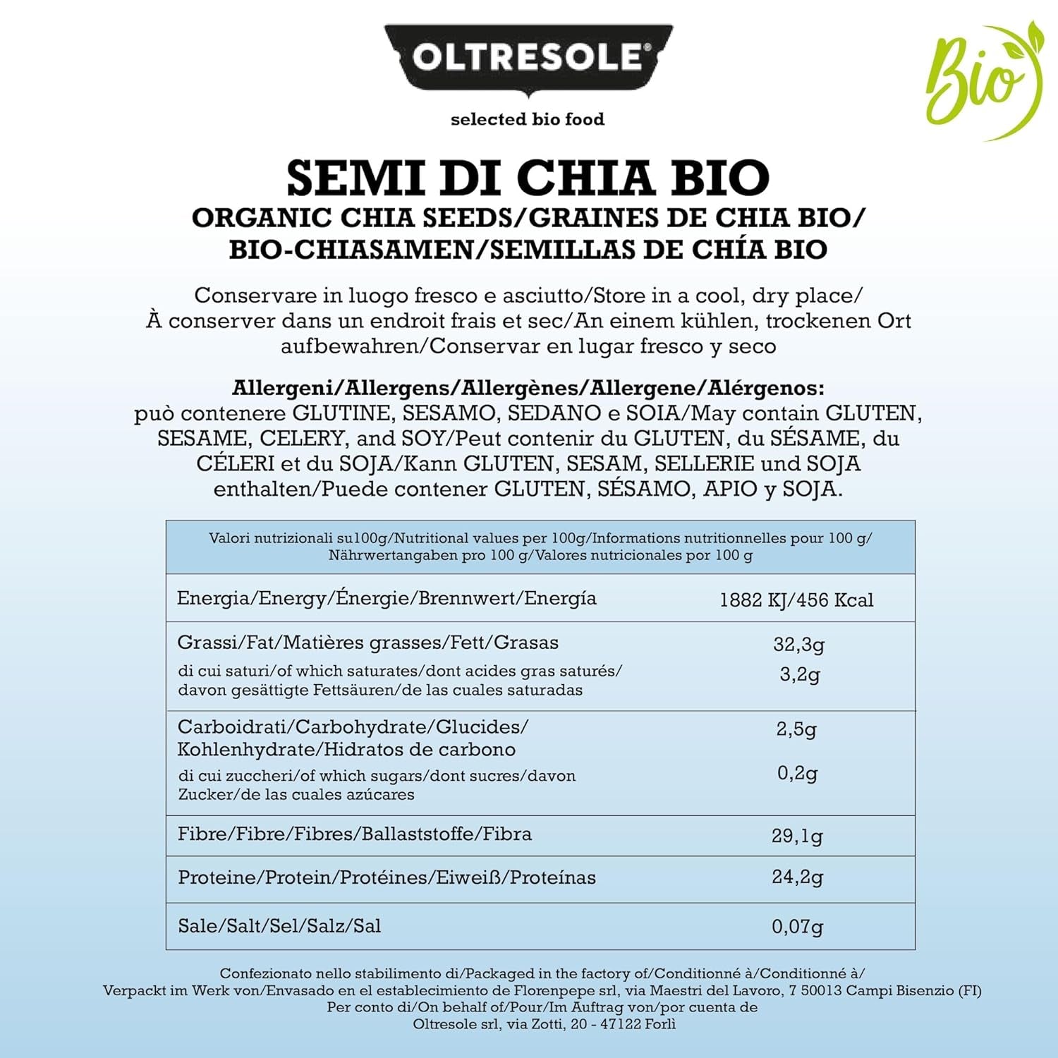 - Organiczne nasiona chia 3 kg - Organiczne surowe nasiona oleiste, źródło białka i błonnika, naturalnie bezglutenowe, idealne do sałatek lub wzbogaconych wypieków, wygodne opakowanie