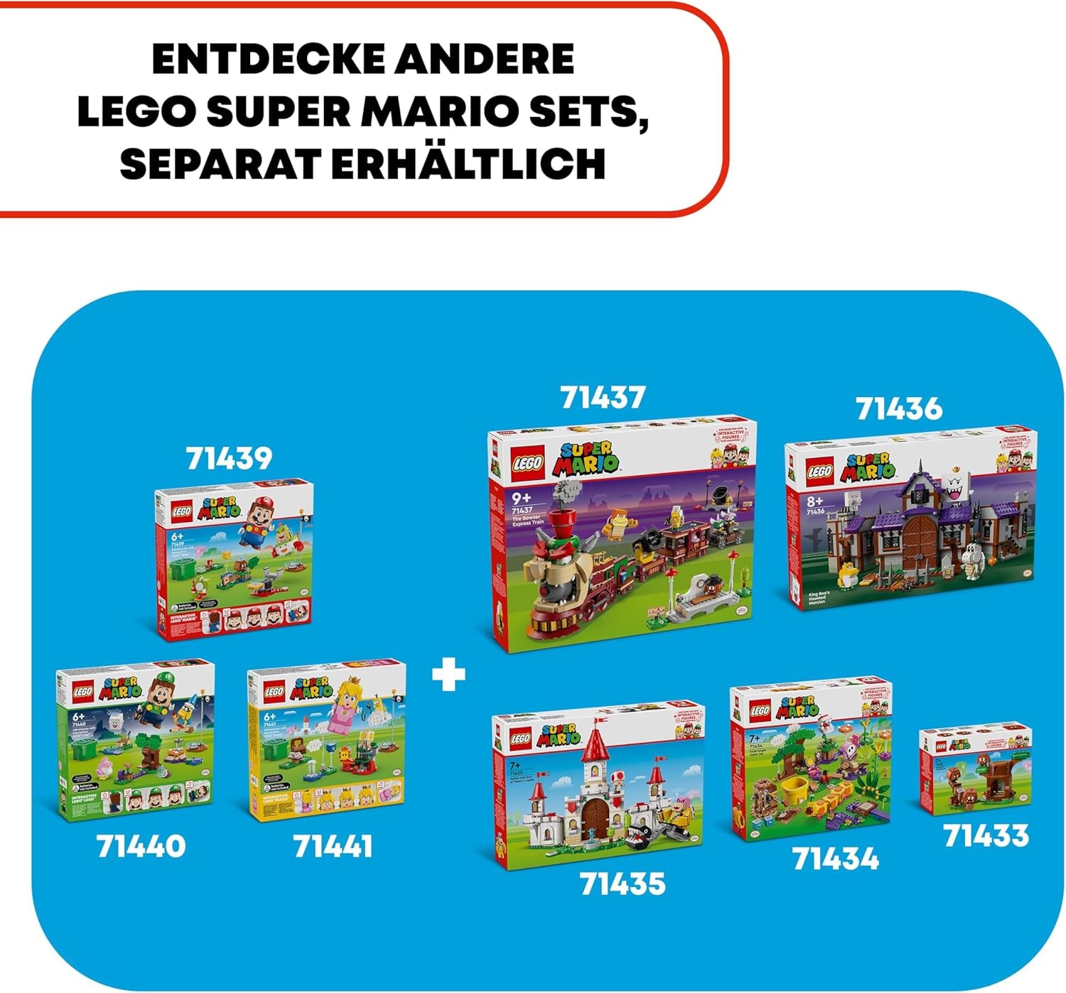 LEGO Super Mario Abenteuer z interaktywnym Luigi, Nintendo Geschenk für Jungen, Mädchen i Gamer ab 6 Jahren, Abenteuer-Spielset für Kinder z różowym Baby Yoshi 71440