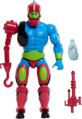 Masters of the Universe Origins figurină de acțiune Trap Jaw figurină de colecție, Aprox. 14 cm mare jucărie populară MOTU Villain cu 16 articulații mobile și accesorii, HYD41, [Multicolor] Action figures Naty Shop Titlu implicit