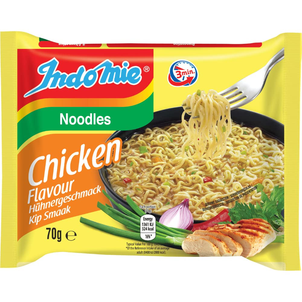 INDOMIE - Makaron błyskawiczny Mi Goreng - Opakowanie zbiorcze (40 x 80g)