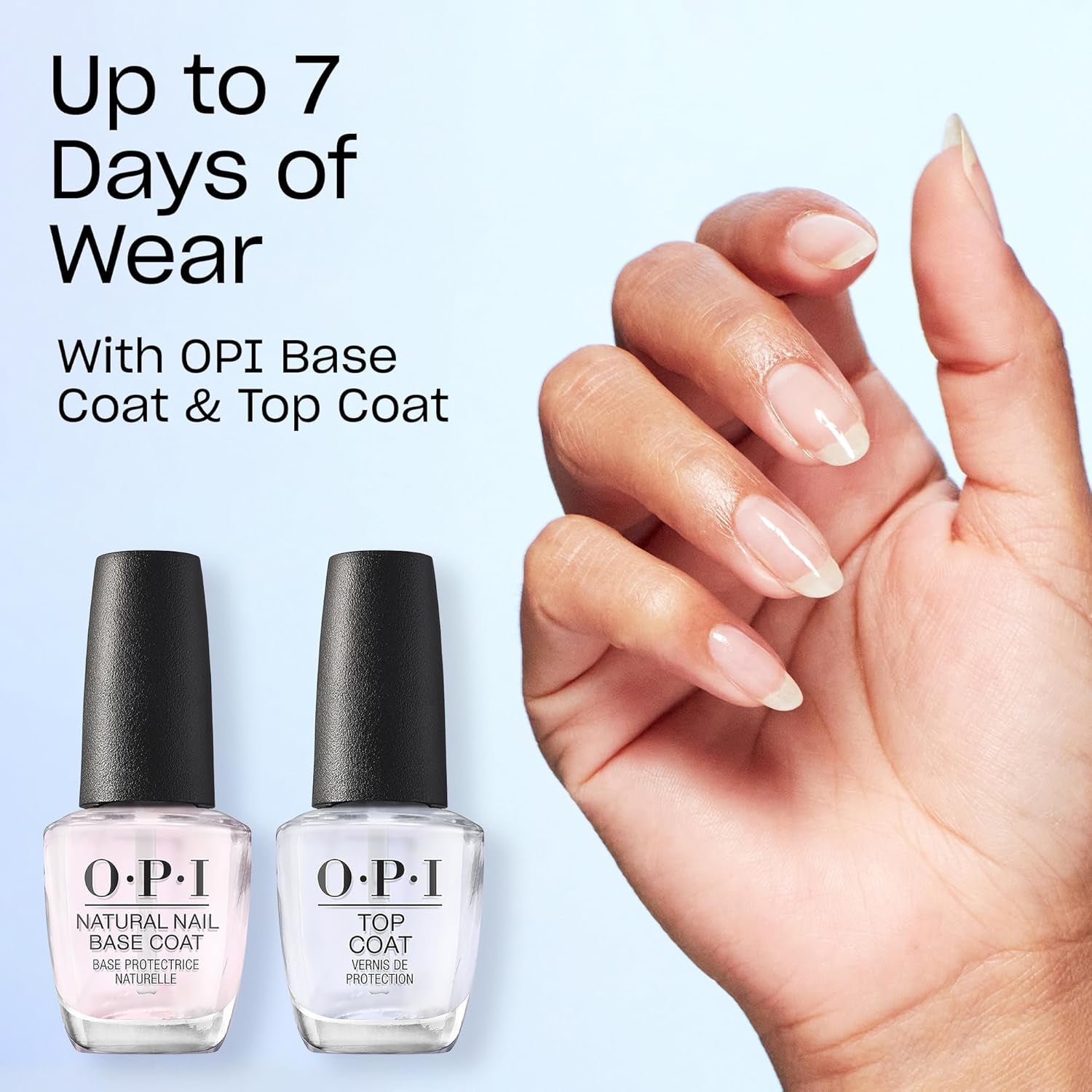 OPI Nail Lacquer Pink Shades - Szybkoschnący, odporny na odpryski i długotrwały lakier do paznokci - utrzymuje się do 7 dni - z wyjątkowo szerokim pędzelkiem ProWide