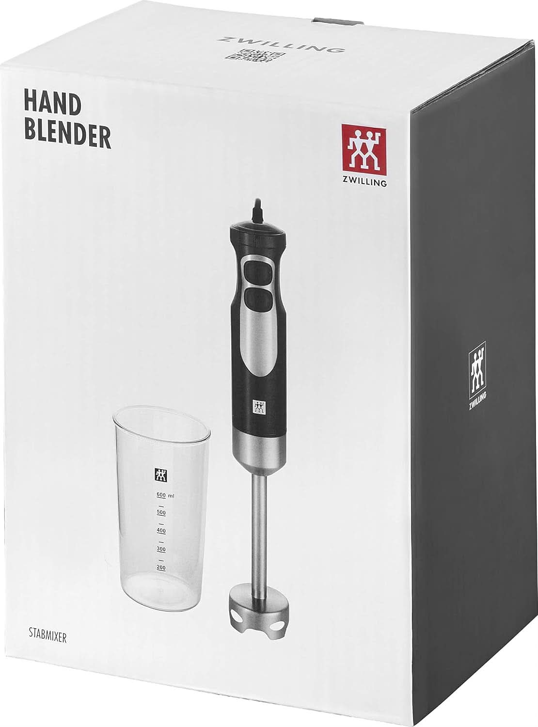 ZWILLING Mikser stojący, Inkl. 600 Messbecher, 550 W, stal nierdzewna 18/8, Edelstahl/Schwarz Sklep dla matki i dziecka Naty