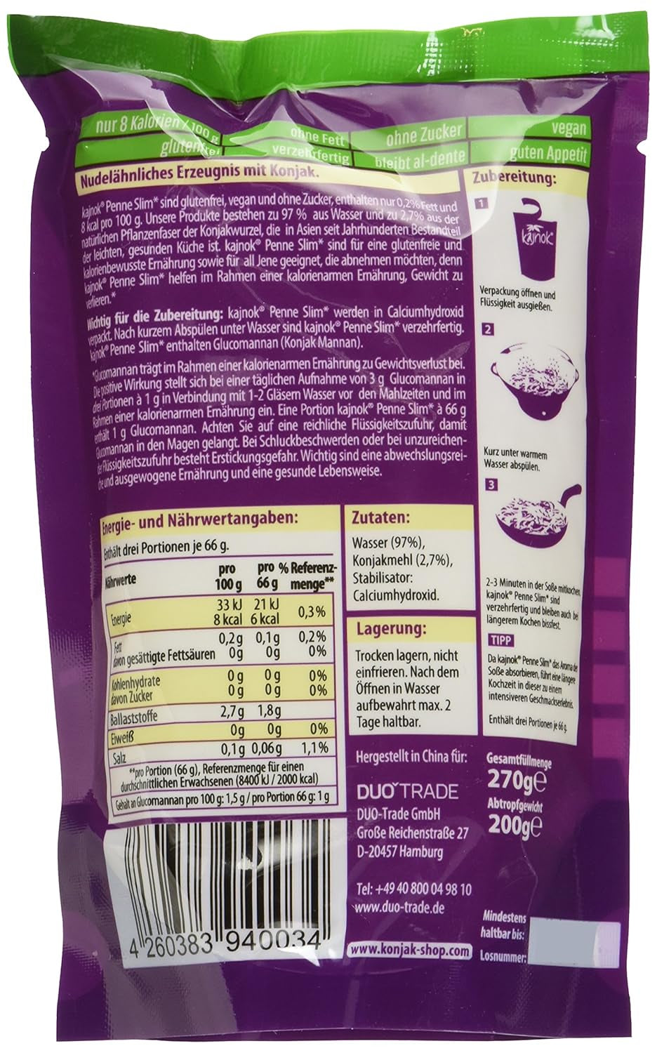 Penne Slim, opakowanie 10 sztuk