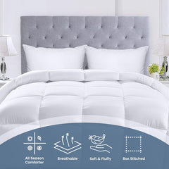 Utopia Bedding FBA_B01JPECQF8 Plapumă dublă, alb, poliester, twin Plapumi si pilote Naty Shop