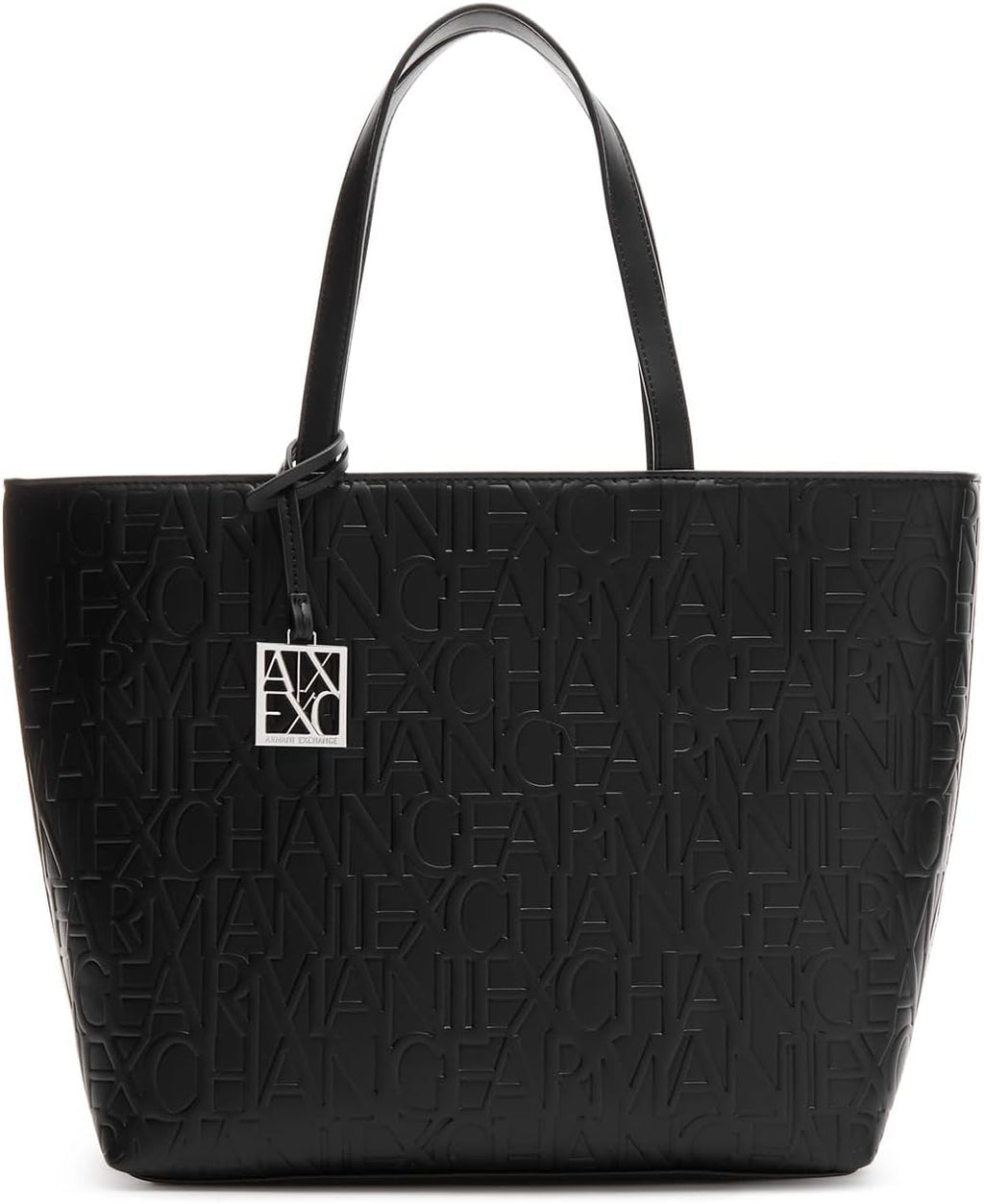 Armani Exchange Women's Liz - Open Medium Shopping handbag, Negru (Nero Black), 28x11x40 cm (L x A D) EU Genti Femei Naty Shop Titlu implicit