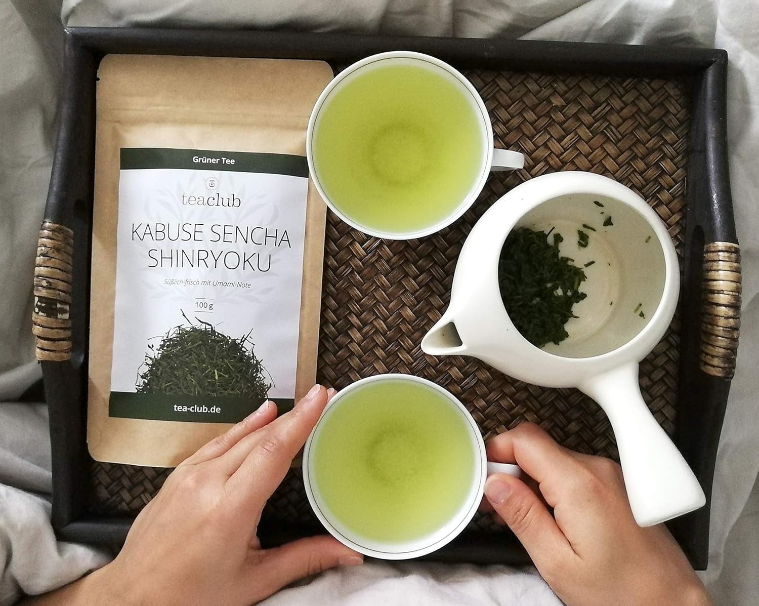 Ceai verde Sencha First Flush Kabusecha vrac 100 g, ceai verde japonez Kabuse Sencha Shinryoku, ceai verde japonez Teaclub