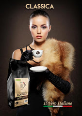 NIK CAFE’ – Amestec Classico – boabe de cafea prăjite. Excelența sa, cea robustă. 100% robustă