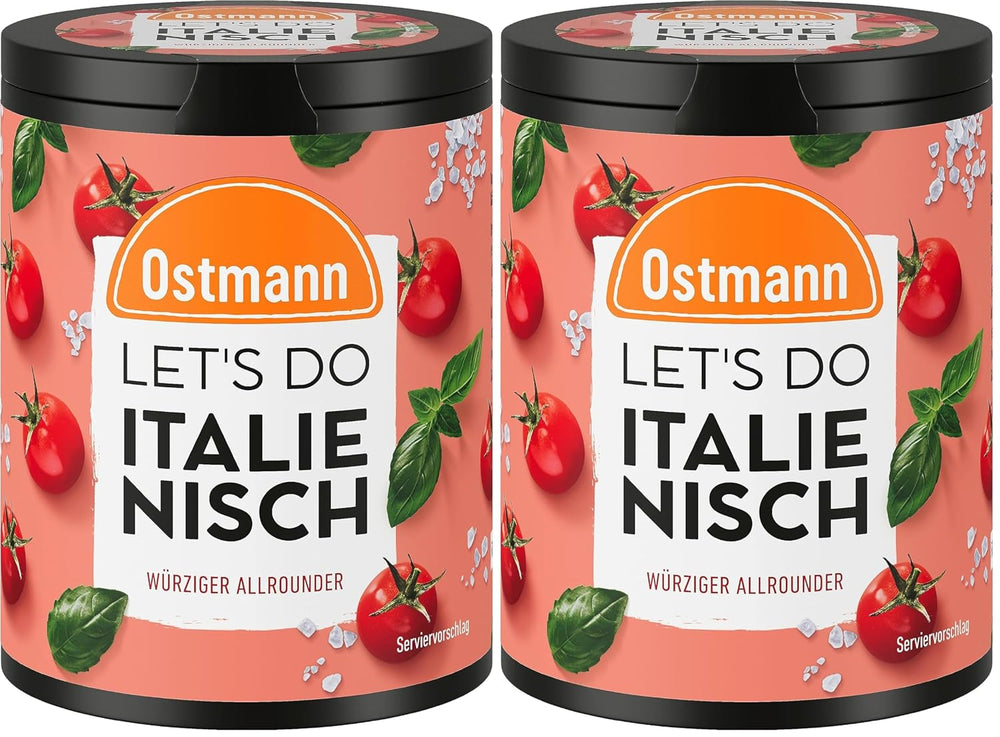Ostmann Gewürze - Let's Do Fisch Allrounder | Gewürzsalz für Bratfisch, Flammlachs i Meeresfrüchte | Würziger Allrounder z musztardą, cytryną i koperkiem | 85 g w koszu Metalldose