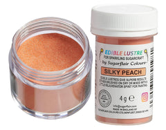 Sugarflair Edible Lustre, glitter alimentar, piersica, 4 grame Glitter Naty Shop Default Title