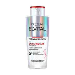 L'Oréal Paris Elvital Bond Repair Szampon, Delikatne oczyszczanie i regeneracja włosów Prysznic i kąpiel L'Oréal 200 ml Bond Repair Shampoo