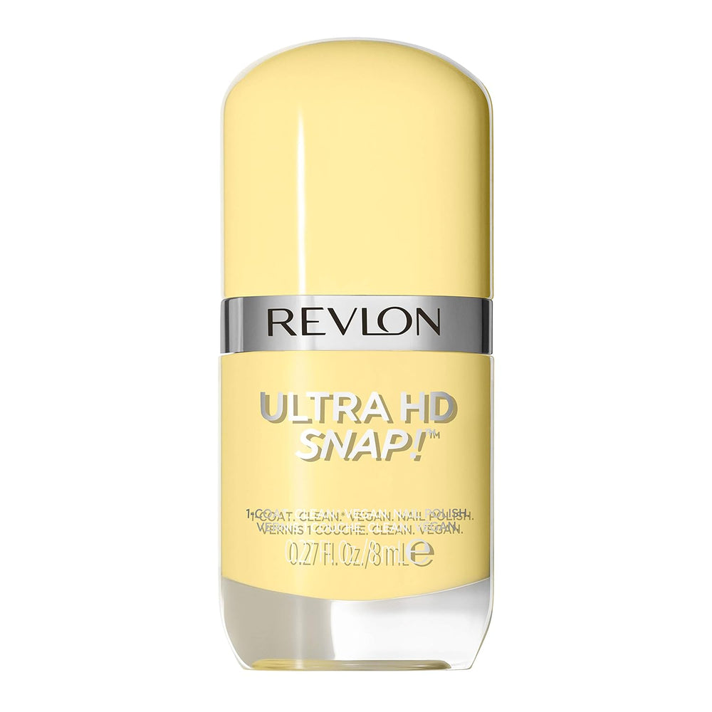 Revlon Ultra HD Snap lakier do paznokci długotrwała formuła wegańska szybkoschnąca jednowarstwowa pełne krycie kolor (8ml) Hot Stuff (007) unisex