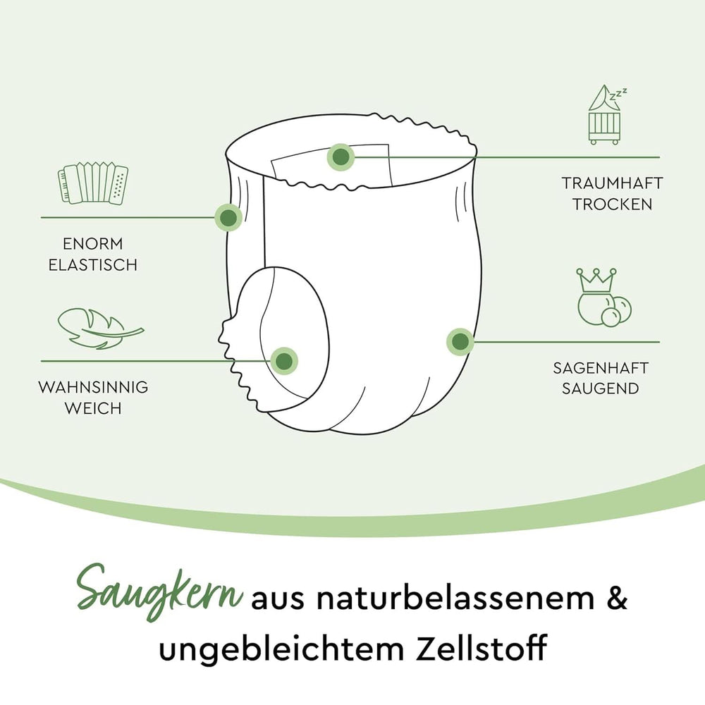 Pantaloni ecologici LILLYDOO, diverse marimi Mama si Copilul Naty Shop