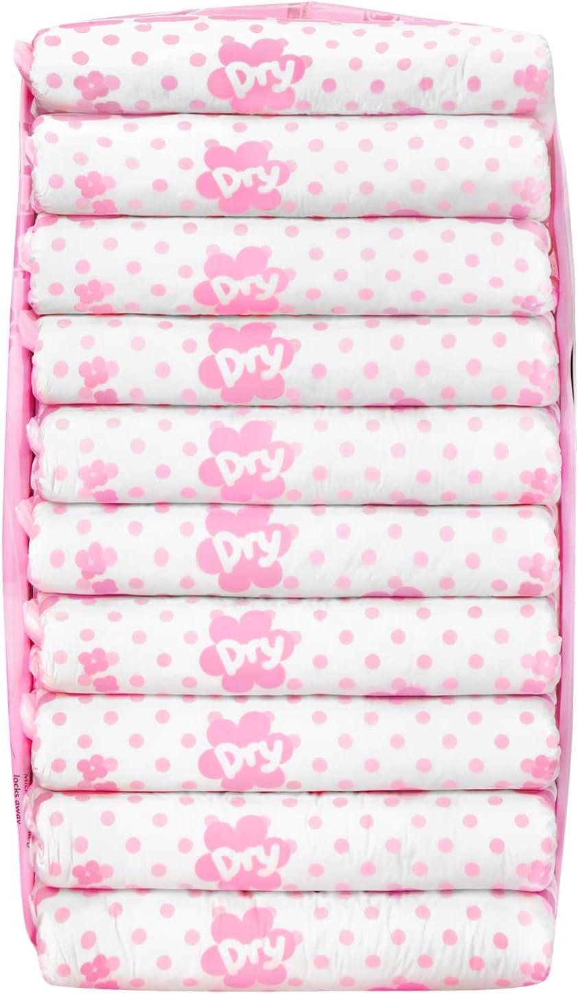 Pieluszki z nadrukiem dla dorosłych 5500-5800 ml, 10 sztuk - Baby Usagi (XL)