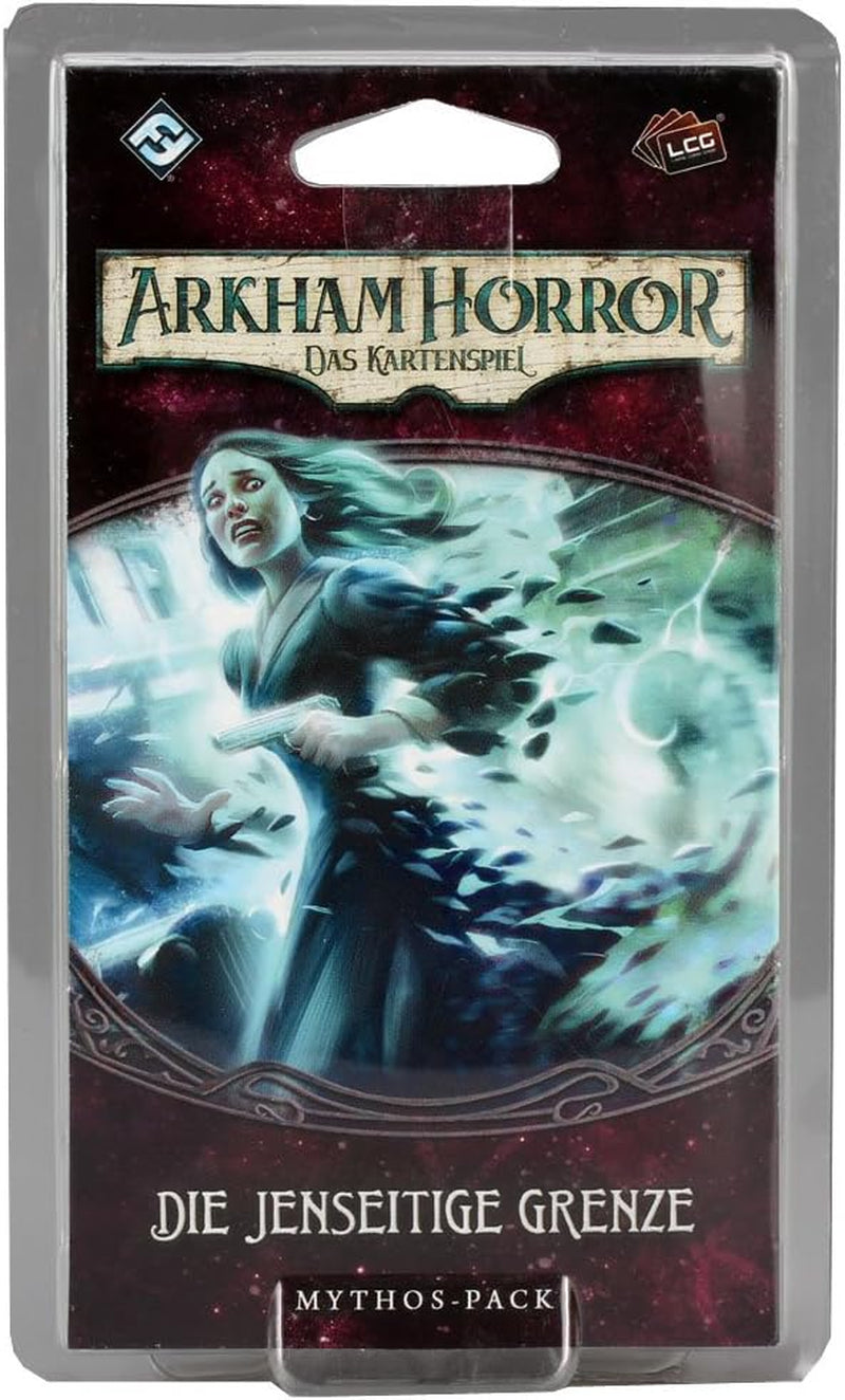 Gry o lotach fantasy, Horror w Arkham: LCG, Gra podstawowa, Gra ekspercka, Gra karciana, 1–4 graczy, Wiek 14+, 45+ minut, Niemiecki, Wielokolorowy, Kolorowy
