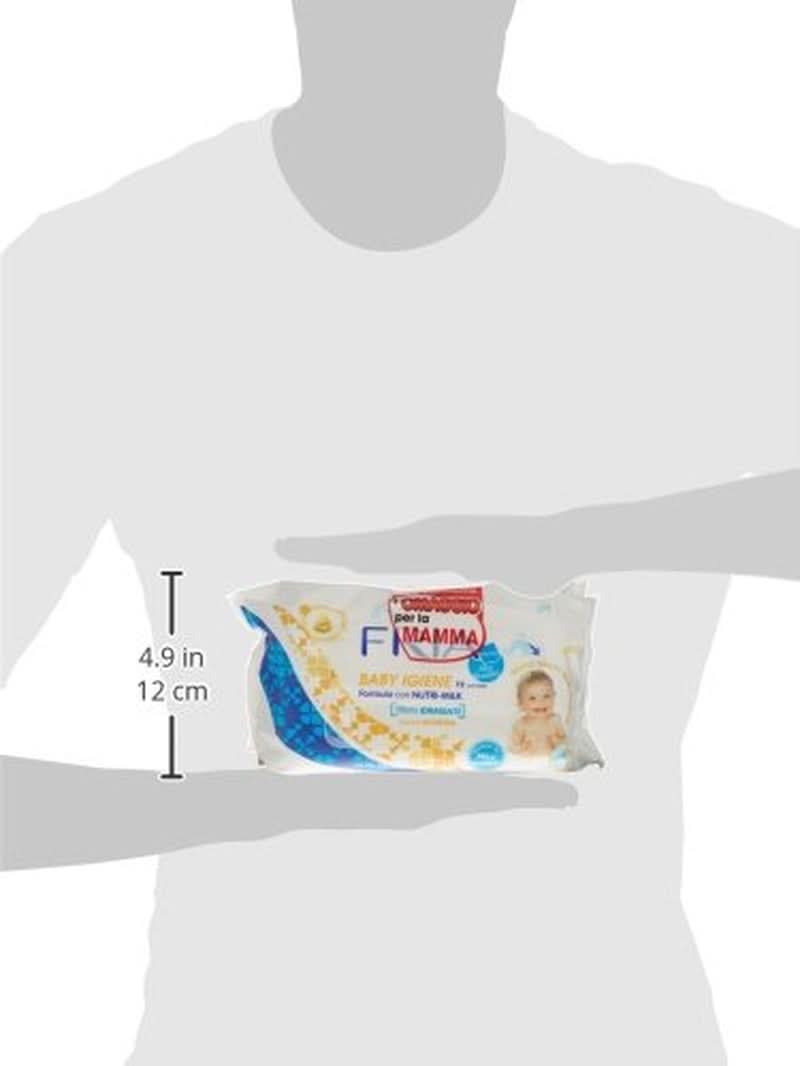 Chusteczki nawilżane, opakowanie 2 szt. (2 x 72 chusteczki) Chusteczki nawilżane dla niemowląt Naty Shop