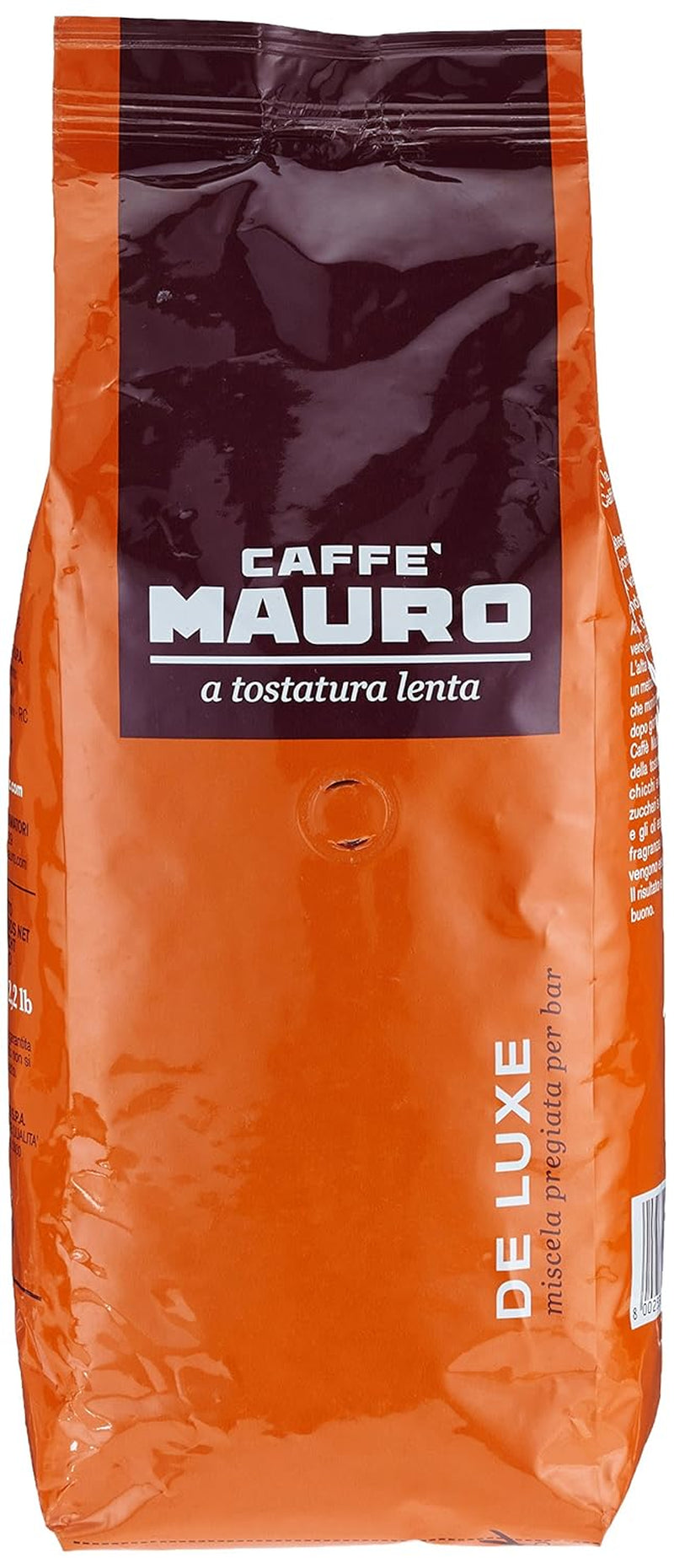 Boabe de cafea Mauro De Luxe, pachet de 1 (1 x 1 kg)