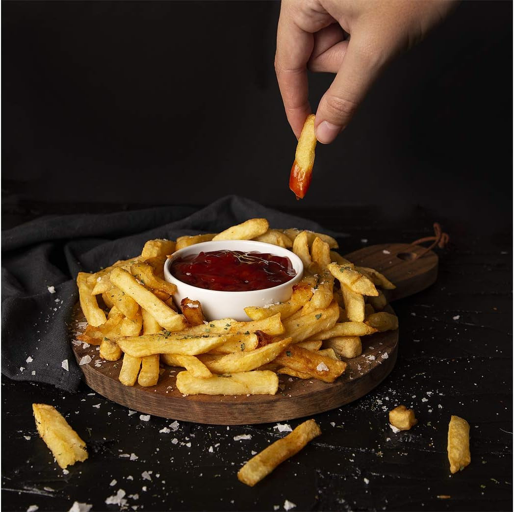 Frytkownica Tristar ze stali nierdzewnej - pojemność 2 litry, funkcja zimnej strefy i regulowany termostat do 190°C, FR-6919, srebrny AGD Naty Shop