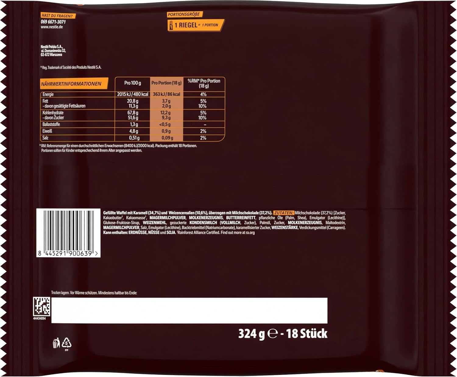 LION MINIS XXL opakowanie 2 szt. (1 x 324 g)