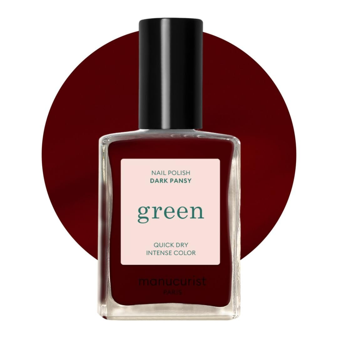 Manucurist Green - Oja Rosy Beige Shell Beige - Oja cu Uscare Rapidă - DIY Nails - Vegană 12-Free - Pe Bază de Plante - Oja - Fabricată în Franța