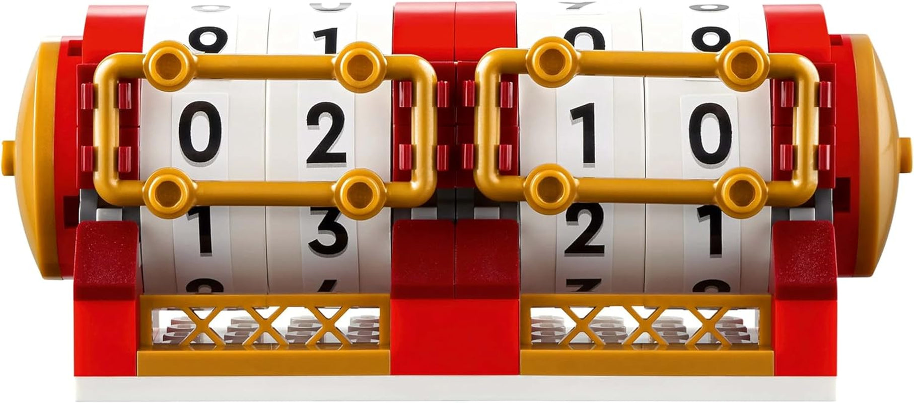 Kalendarz świąteczny LEGO, prezent na chińskie wakacje dla chłopców i dziewcząt, zestaw do budowania Księżycowego Nowego Roku, pozwala dzieciom na wyobraźnię, świąteczna zabawka, dekoracja na chiński Nowy Rok 40678 Zestawy do budowania Besuche den LEGO-Store